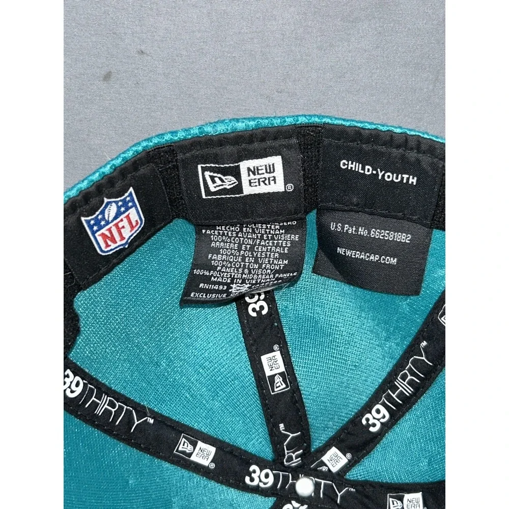 Miami Dolphins Hat Cap Fitted One Size Orange Teal NFL Football 39THIRTY New Era
